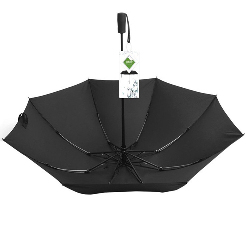 Wasserfeste Beschichtung mit 8 Rippen und Regenschirm