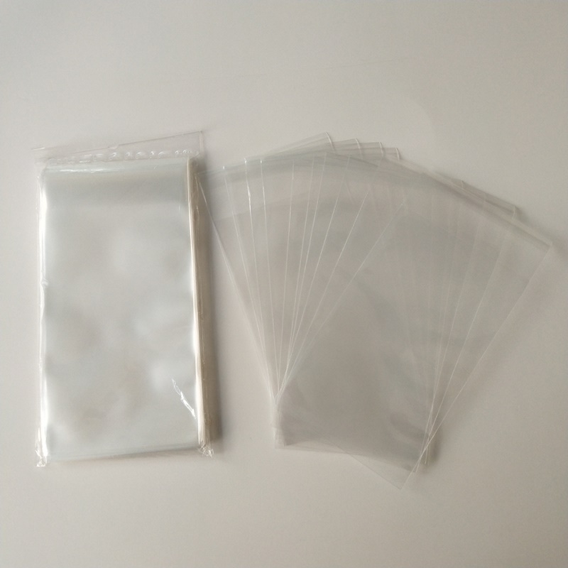 2 Mil Kristallklare Kunststoff-Polypropylen-Kartenhüllen