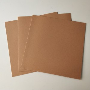 12 Vinyl mit 33 U / Min. Schallplattenabdeckung aus Karton