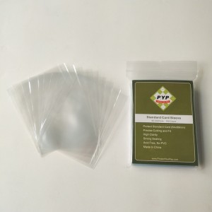 Crystal Clear Pro-Fit Standard Kartenhülle 63.5x88mm Spielhülsen
