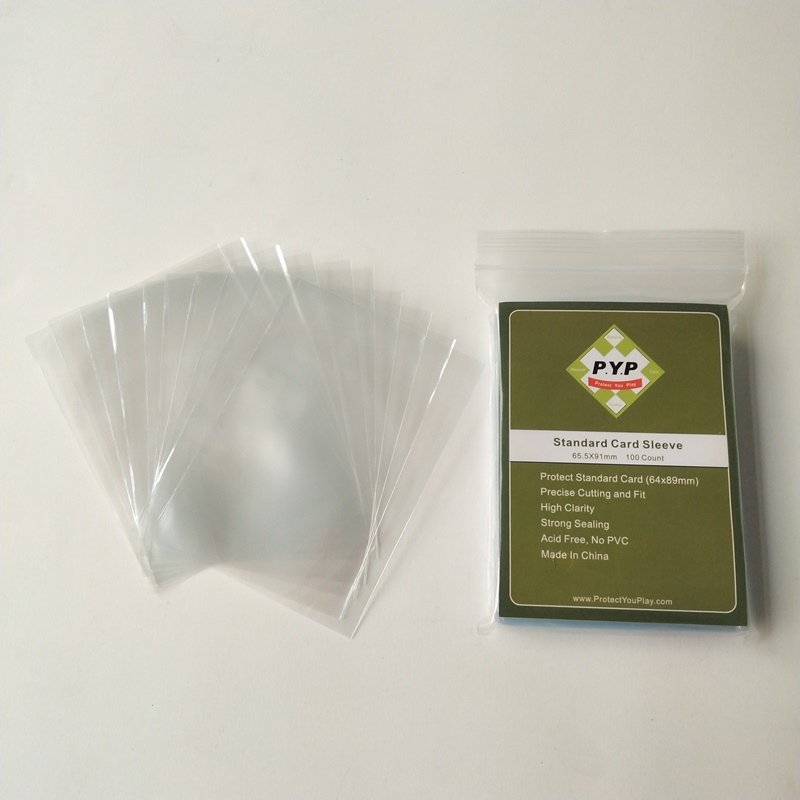 Crystal Clear Pro-Fit Standard Kartenhülle 63.5x88mm Spielhülsen