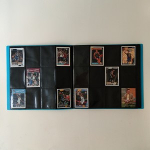 Blaue 12 Sammlungsportfolio-Album für Baseball-Karte