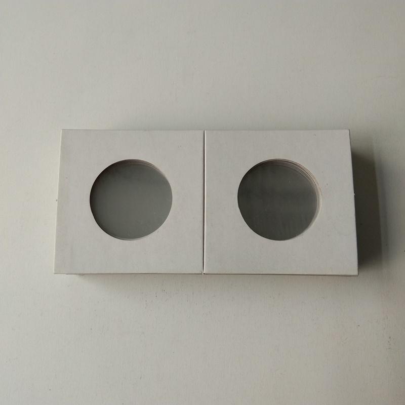 2X2-Karton-Papiermünzhalter Flips