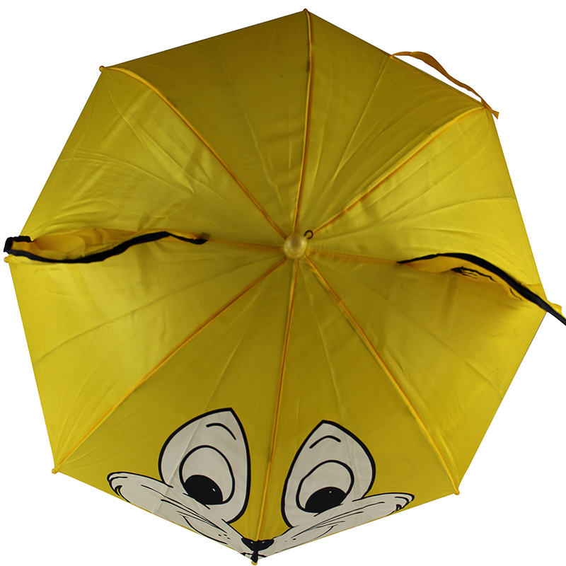 Tierform-Regenschirm mit Cartoon-Design Automatischer offener 19-Zoll-Regenschirm für Kinder