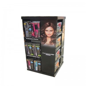 Supermarkt-Einzelhandelsanzeigen-Regal, kosmetische Pappanzeigen-Shef