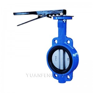 Absperrklappe vom Typ Wafer