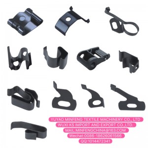 Spinnen von Textilmaschinenteilen