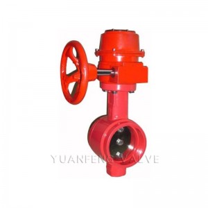 Nutende Absperrklappe