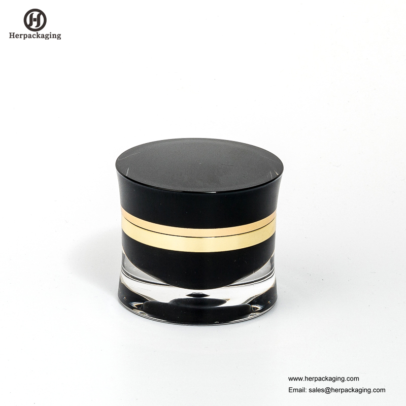 HXL217 Luxus rundes leeres Acryl-Kosmetikglas