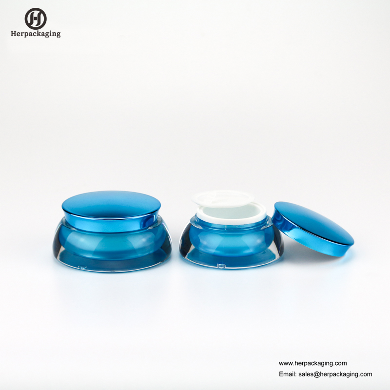 HXL222 Luxus rundes leeres Acryl-Kosmetikglas