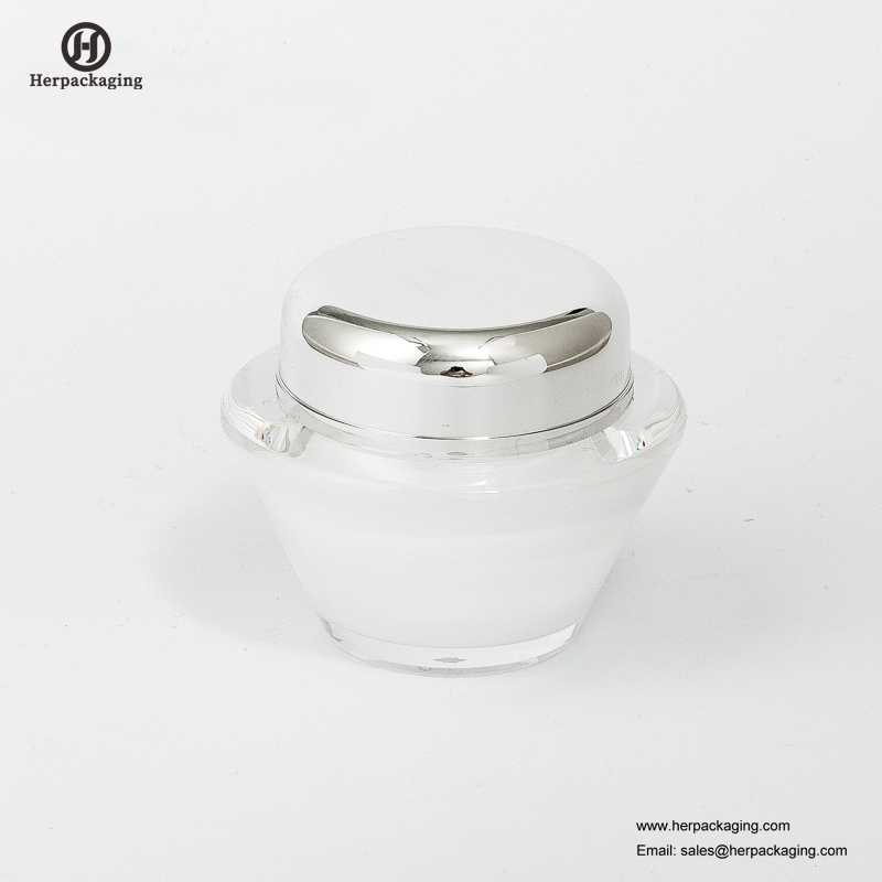 HXL223 Luxus rundes leeres Acryl-Kosmetikglas