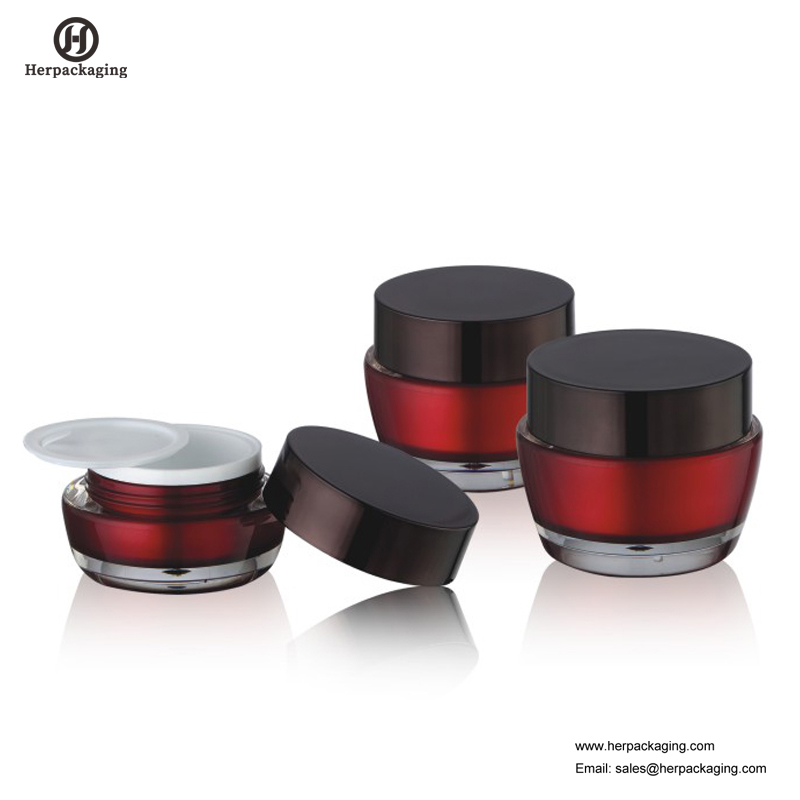 HXL224A Luxus rundes leeres Acryl-Kosmetikglas