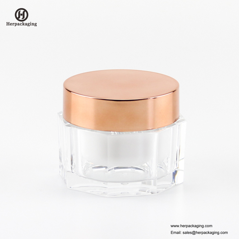 HXL225 Luxus rundes leeres Acryl-Kosmetikglas