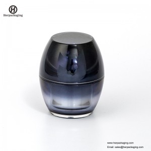 HXL232 Runder leerer Kosmetikbehälter Doppelwandbehälter-Behälter für die Hautpflege