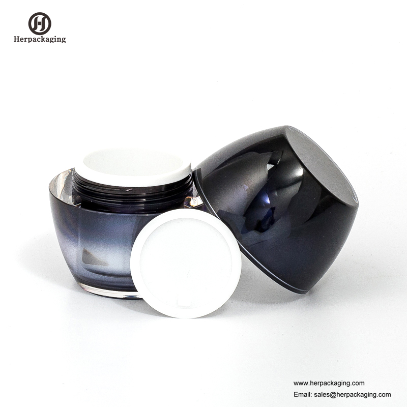 HXL232 Runder leerer Kosmetikbehälter Doppelwandbehälter-Behälter für die Hautpflege
