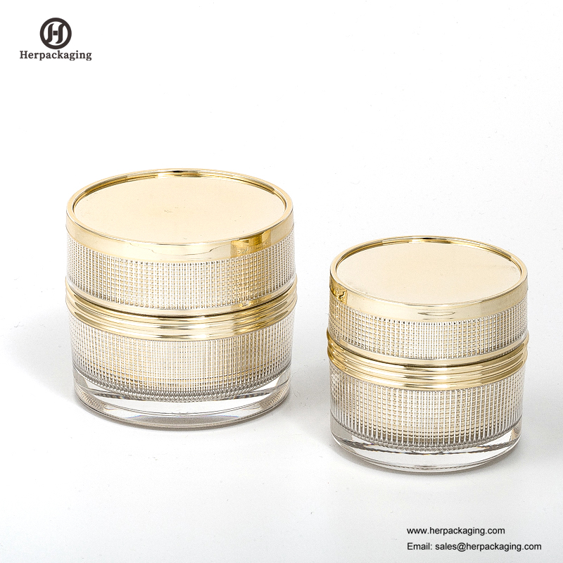 HXL236 Luxus rundes leeres Acryl-Kosmetikglas