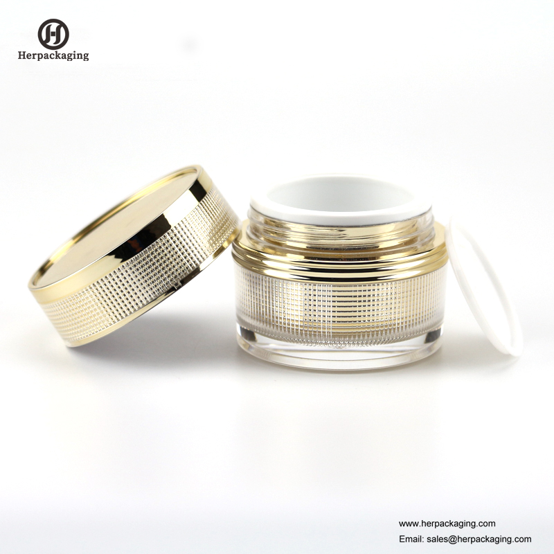 HXL236 Luxus rundes leeres Acryl-Kosmetikglas
