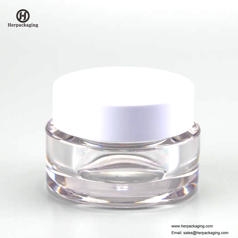 HXL237A Luxus rundes leeres Acryl-Kosmetikglas