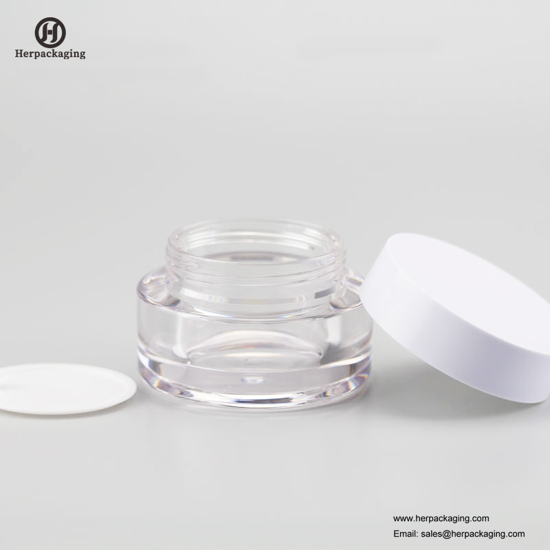 HXL237A Luxus rundes leeres Acryl-Kosmetikglas
