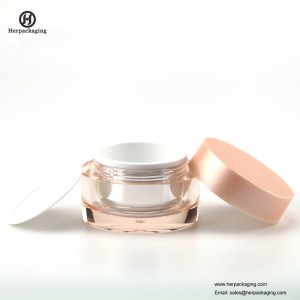 HXL238 Luxus rundes leeres Acryl-Kosmetikglas