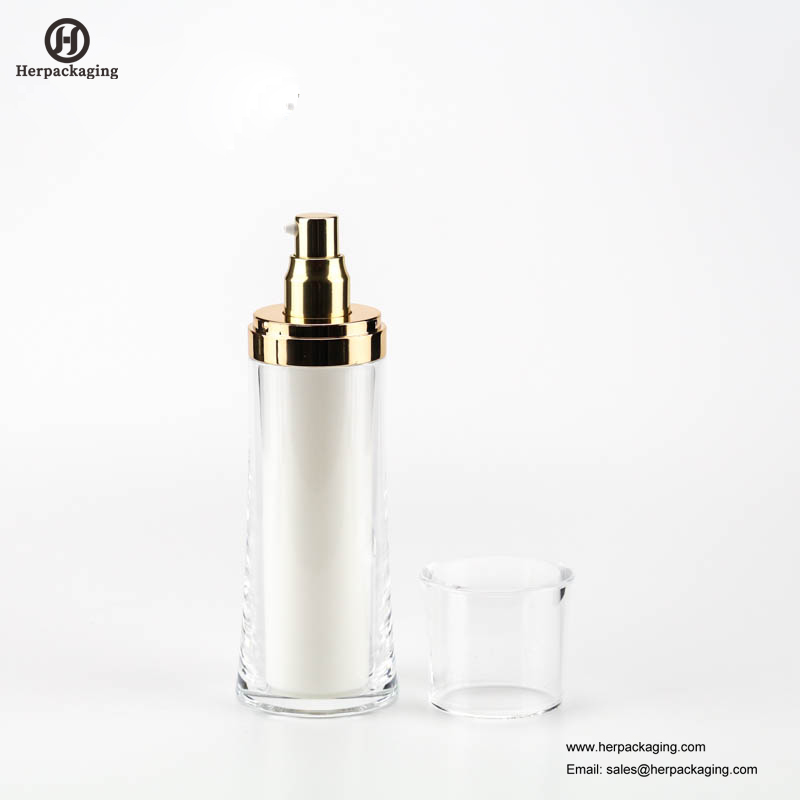 HXL316 Leere acryllose Airless-Creme und Lotion Flasche Kosmetikbehälter für die Hautpflege
