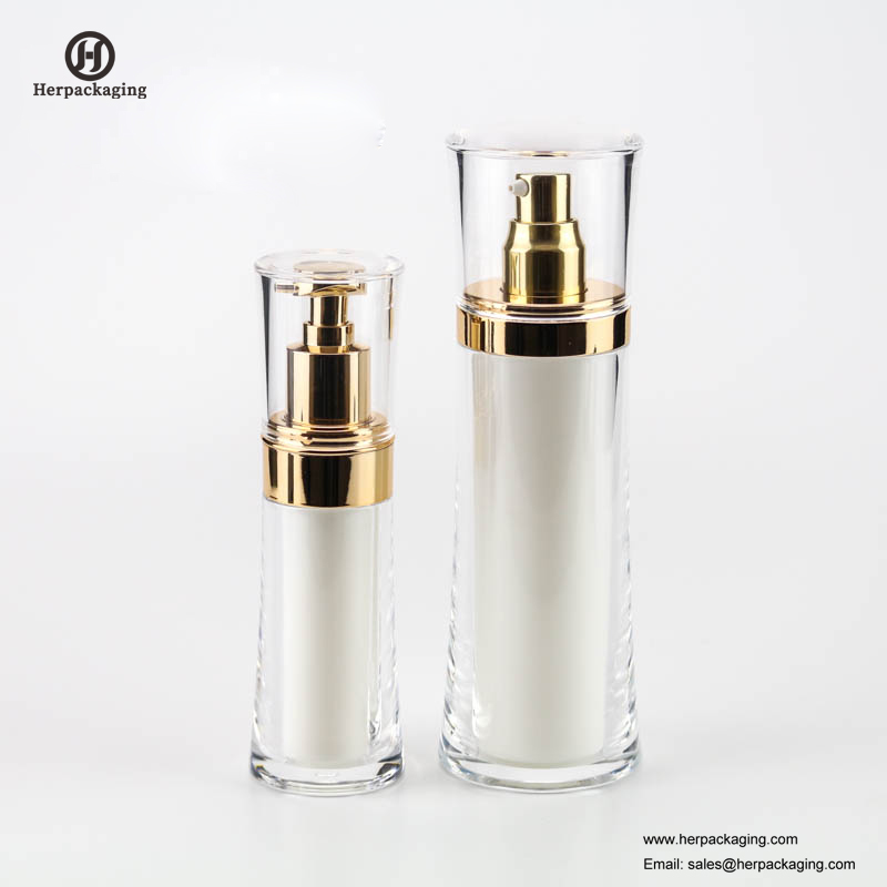 HXL316 Leere acryllose Airless-Creme und Lotion Flasche Kosmetikbehälter für die Hautpflege