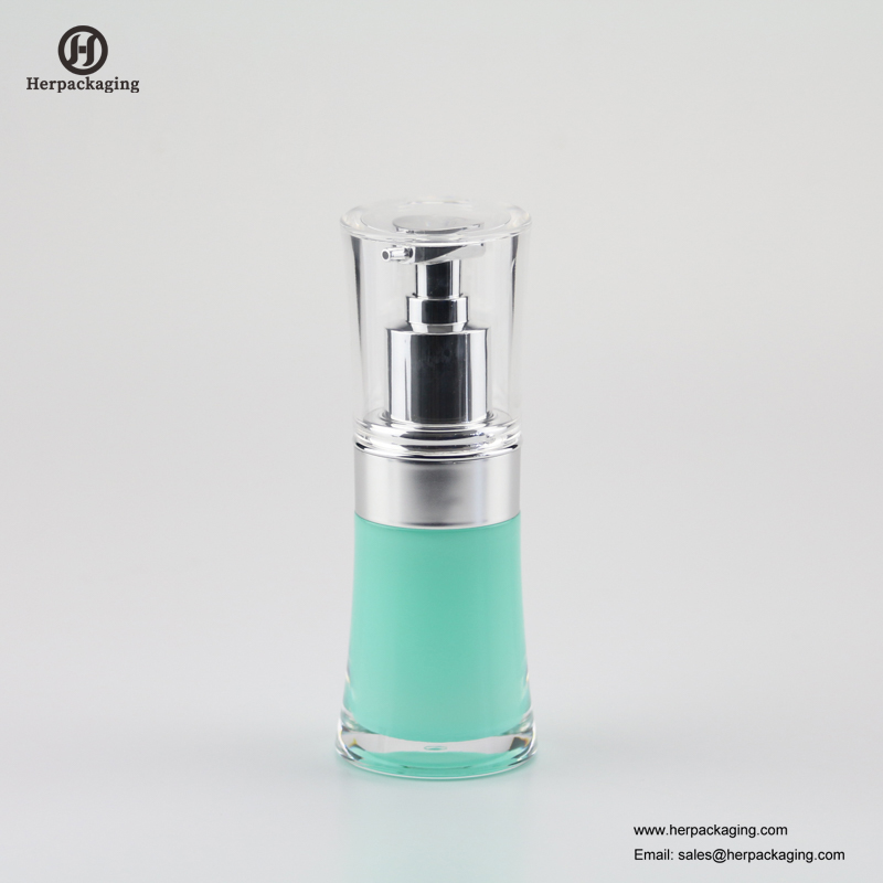 HXL317 Leere acryllose Airless-Creme und Lotion Flasche für kosmetische Verpackung