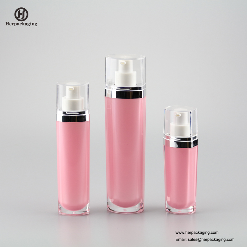 HXL322 Leere acryllose Airless-Creme und Lotion Flasche für kosmetische Verpackung