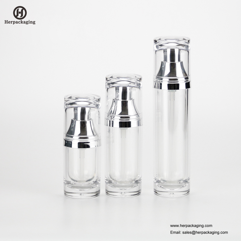 HXL328A Leere Acryl-Airless-Creme und Lotion Flasche Kosmetikbehälter für die Hautpflege