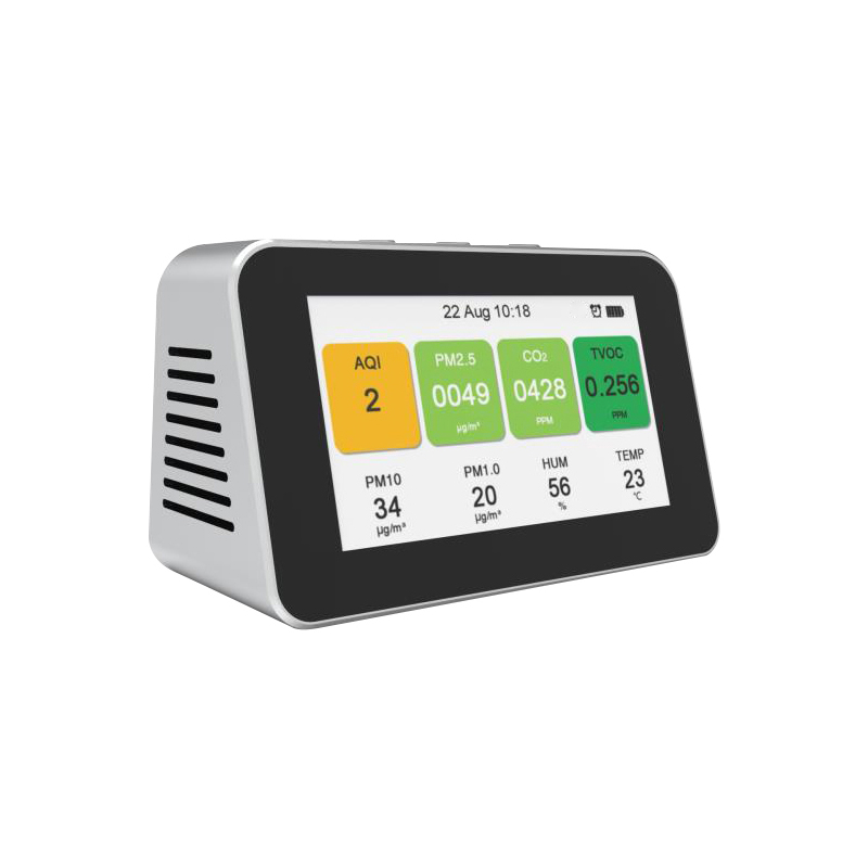 Dienmern neuer Luftdetektor Lasersensor PM2.5 Detektor Beweglicher genauer CO2-PM10-Luftqualitätsmonitor TVOC AQI