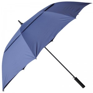 Automatischer offener Regenschirm mit individuellem Druckdoppelschicht-Golfschirm