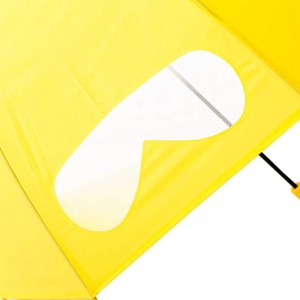 19inch Kuppelform benutzerdefinierte Design Kinder Regenschirm gerade Fenster