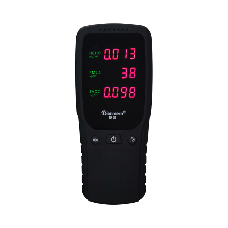 PM2.5 HCHO TVOC Luftdetektor-Monitor