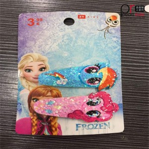 Meerjungfrau Prinzessin Micky Karton Dekoration Babygirl Safe Hairpin