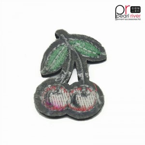 Kirsch-Pailletten-Patch