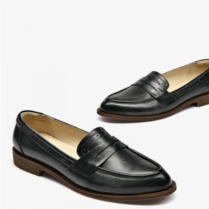 Echte Lederschuhe für Frauen