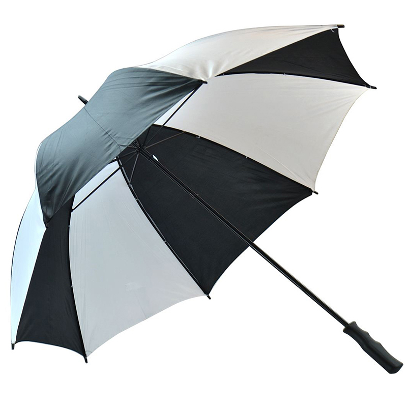 Marketing Handbuch offener Regenschirm mit winddichtem, großem Golfschirm aus Fiberglas