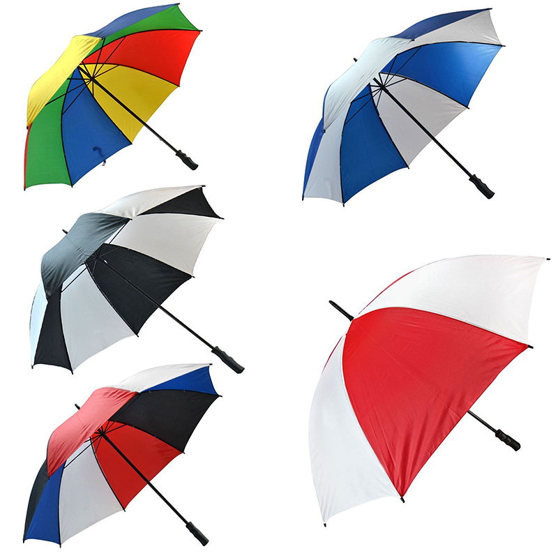Marketing Handbuch offener Regenschirm mit winddichtem, großem Golfschirm aus Fiberglas