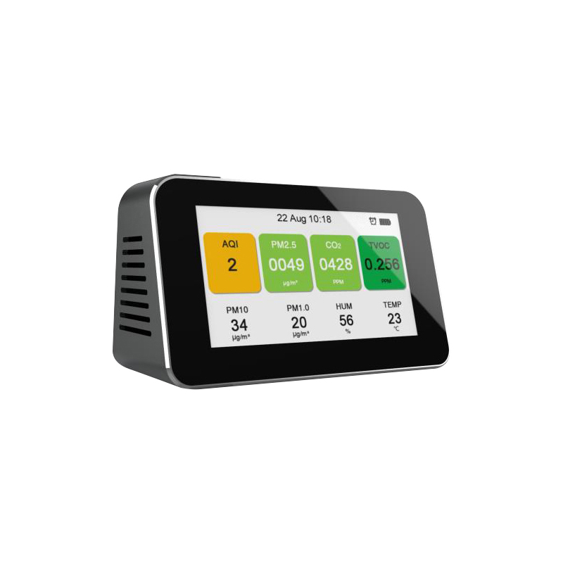 Luftqualitätsprüfgerät Portable Laser PM2.5 Detektor Intelligenter Monitor für Home Office Auto