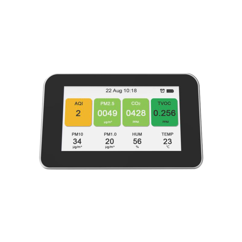 Luftqualitätsprüfgerät Portable Laser PM2.5 Detektor Intelligenter Monitor für Home Office Auto