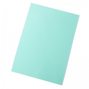 Buntes Twill-Blatt aus PP für Schreibwaren und Verpackungen