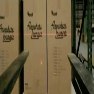 ein Laser-Gabelführungssystem Rot oder Grün