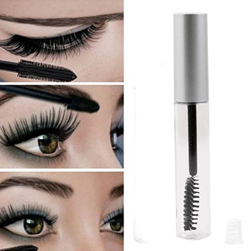 HCL101 Leerer Mascara-Behälter mit Pinsel Mascara-Röhrchen mit Wimpernstab Modische nachfüllbare Flaschen