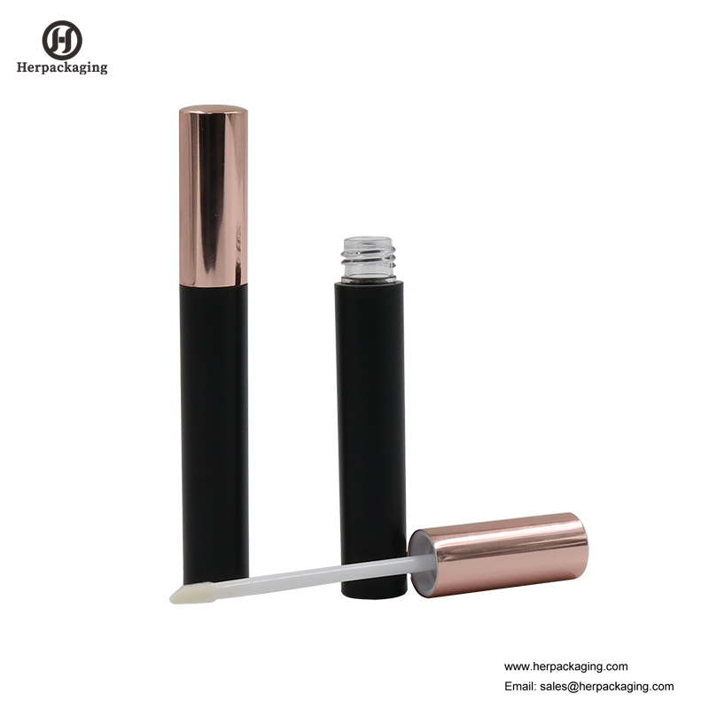 HCL310 Clear Plastic Leere Lipgloss-Röhrchen für farbige Kosmetikprodukte beflocken Lipgloss-Applikatoren