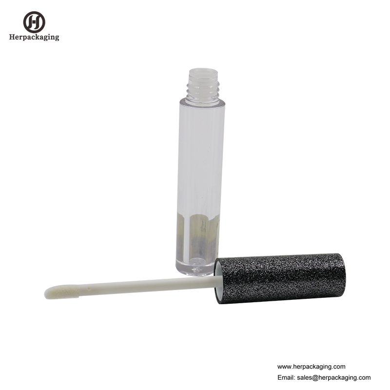 HCL311 Clear Plastic Leere Lipgloss-Röhrchen für farbige Kosmetikprodukte beflockte Lipgloss-Applikatoren
