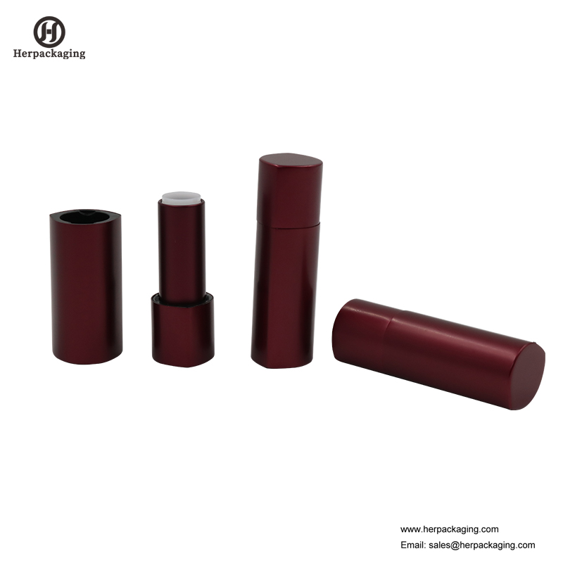 HCL402 Leerer Lippenstiftkoffer Lippenstiftbehälter Lippenstift-Make-up-Verpackung mit cleverem Magnetclip-Deckel Lippenstifthalter