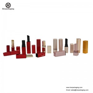 HCL403 Leerer Lippenstiftkoffer Lippenstiftbehälter Lippenstift-Make-up-Verpackung mit cleverem Magnetclip-Deckel Lippenstifthalter