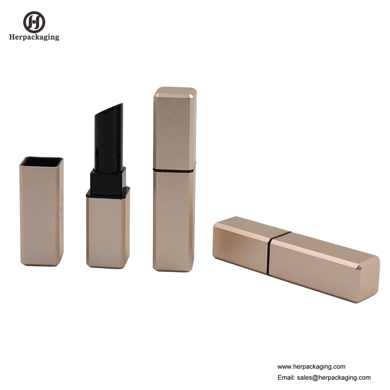 HCL405 Leeres Lippenstiftetui Lippenstiftbehälter Lippenstift-Make-up-Verpackung mit cleverem Magnetclip-Deckel Lippenstifthalter
