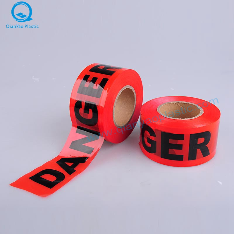 Rotes GEFAHR-Band, rot GEFAHR KEIN EINGEBEN Barrier Tape, rotes PRELIGRO Barricade Tape