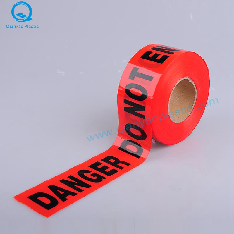 Rotes GEFAHR-Band, rot GEFAHR KEIN EINGEBEN Barrier Tape, rotes PRELIGRO Barricade Tape